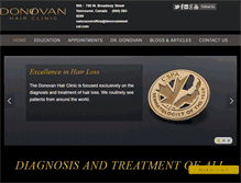 Tablet Screenshot of donovanmedical.com